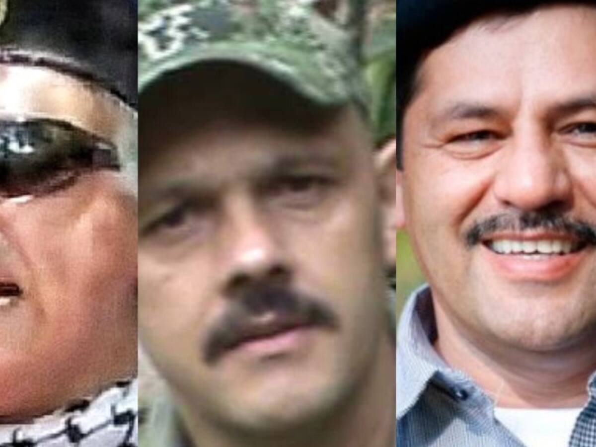 La última vez que aparecieron juntos Santrich, El Paisa y Romaña