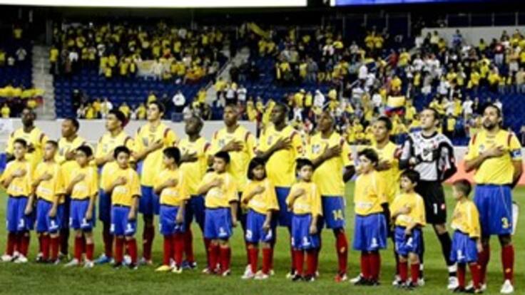 Colombia practicó con la que sería la nómina titular ante Bolivia