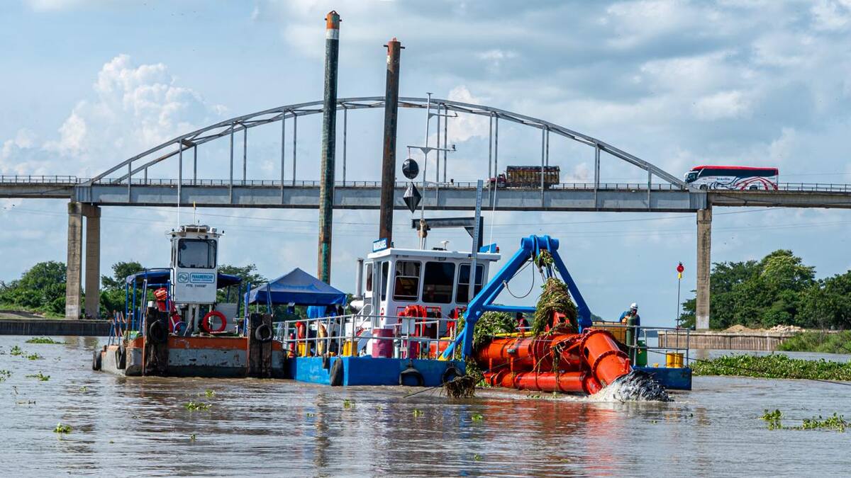 Canal del Dique asegura navegabilidad y respuesta efectiva a emergencias: ANI