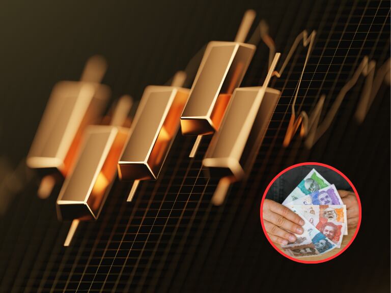 Fluctuación del precio de oro en Colombia (Fotos vía Getty Images)