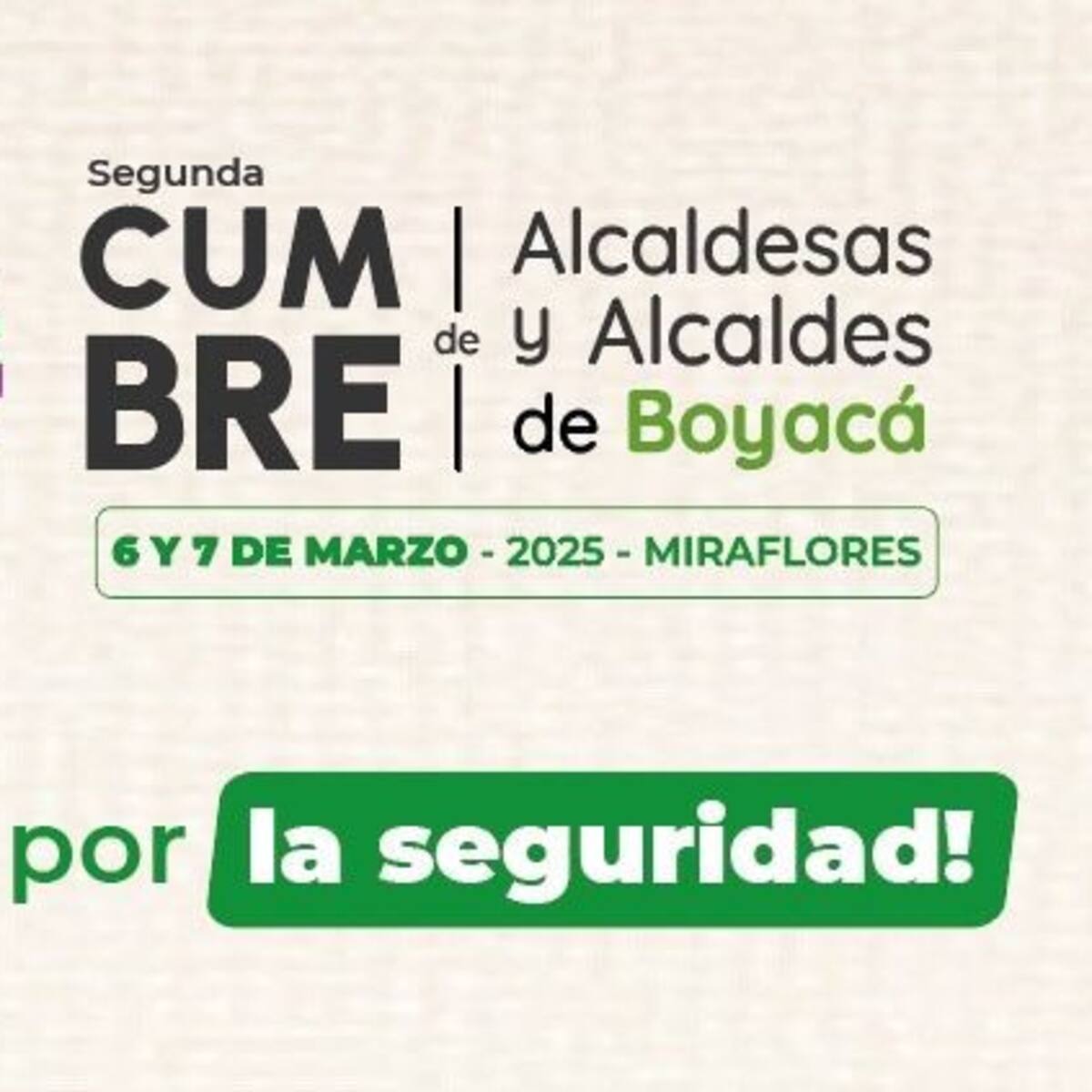 Miraflores será escenario entre 6 y 7 de marzo de la Cumbre de Alcaldes