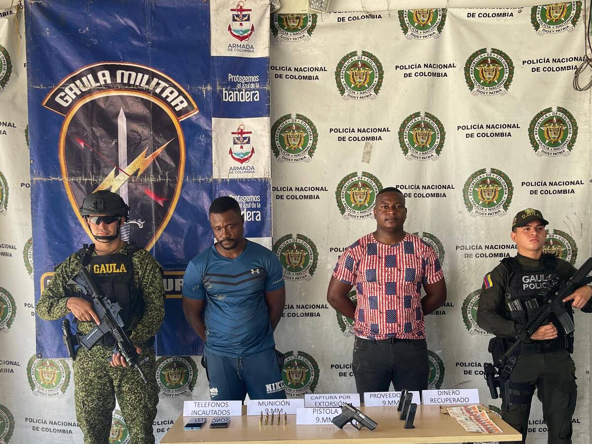 Capturados por exigir $300 millones en extorsión en Buenaventura