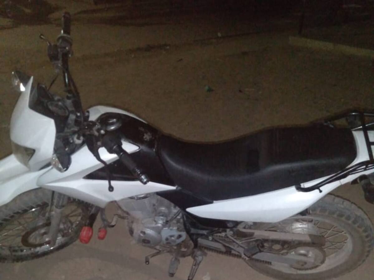 Policía de Bolívar recuperó motocicleta hurtada en Magangué