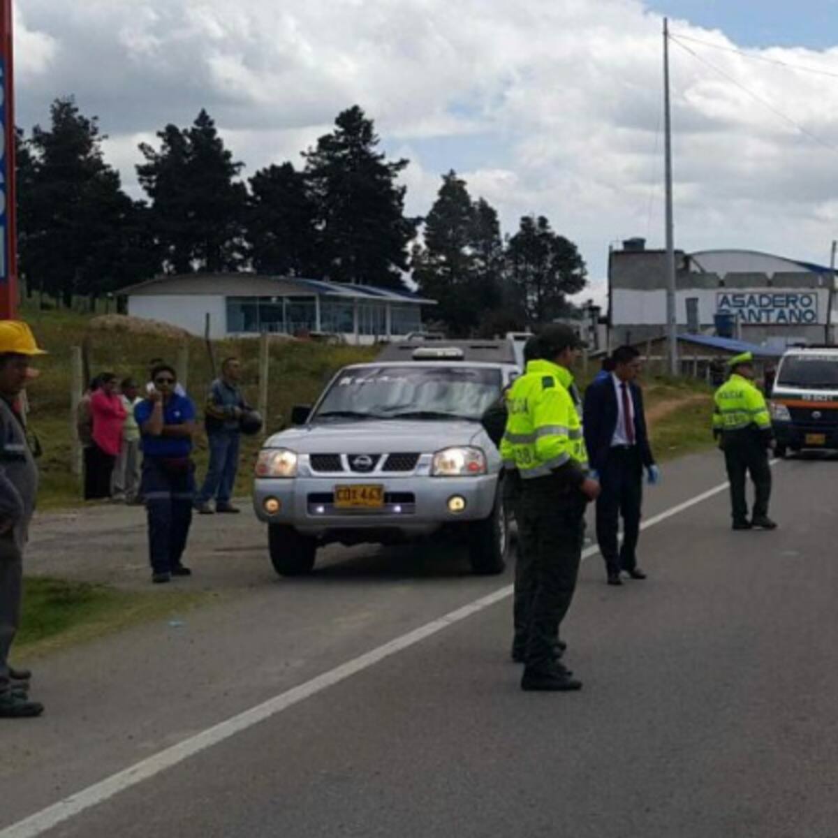 Un muerto y dos heridos dejó un accidente de tránsito en la vía Santa Rosa-Duitama
