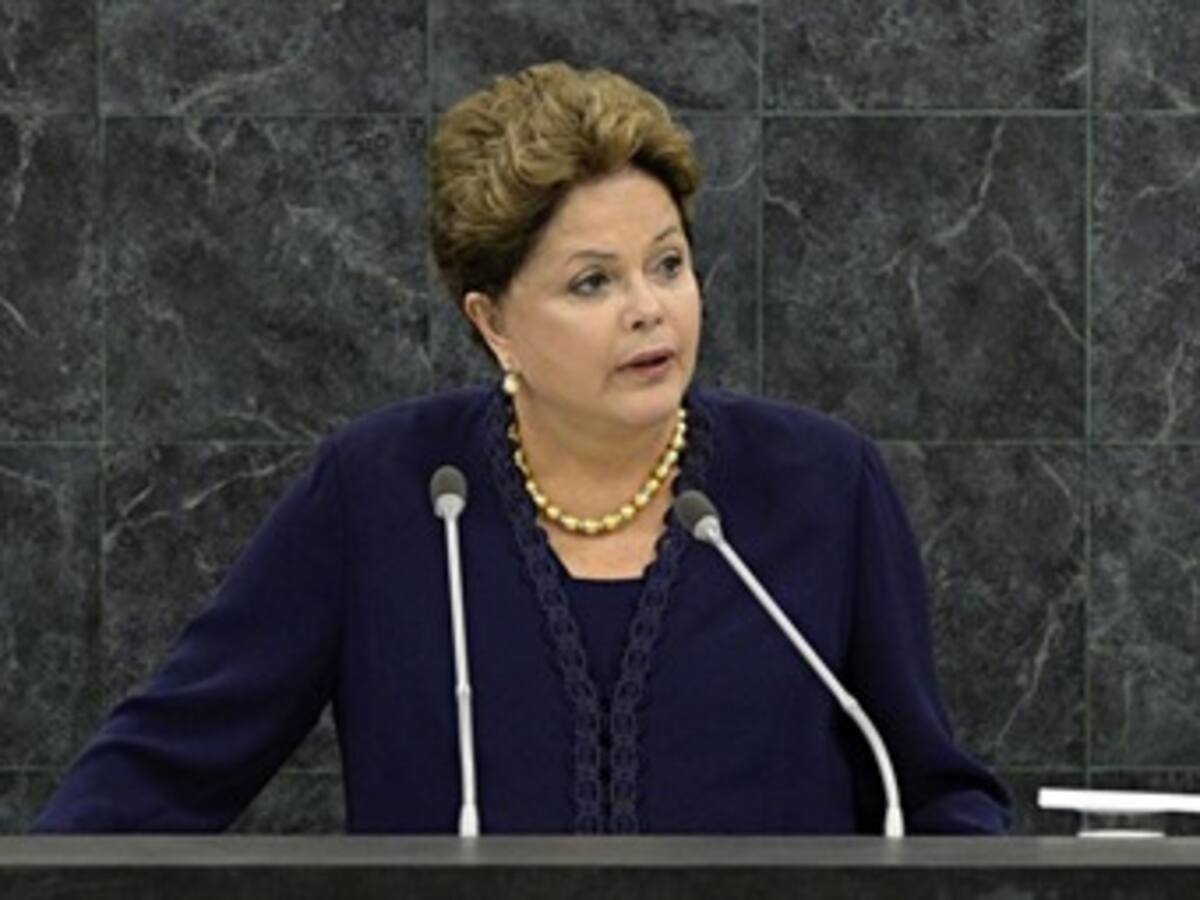Dilma Rousseff pronunció un duro discurso contra el espionaje de EE.UU.