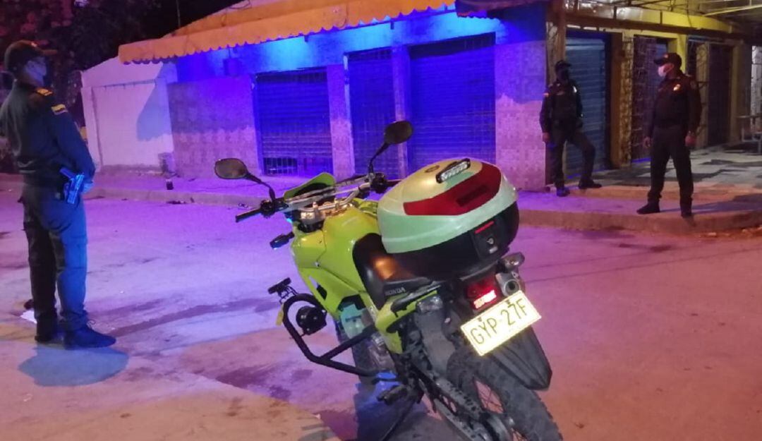 La joven se recupera en un centro asistencial tras recibir una herida en su rostro