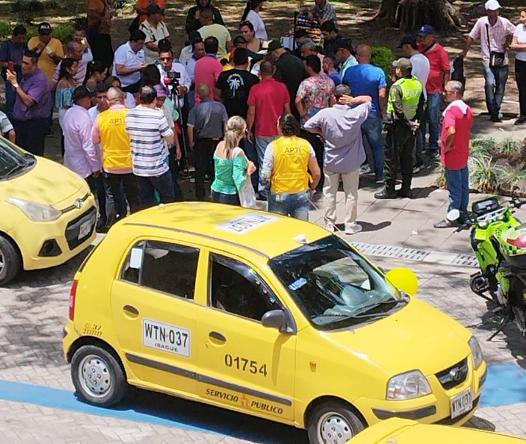 Taxistas de Ibagué