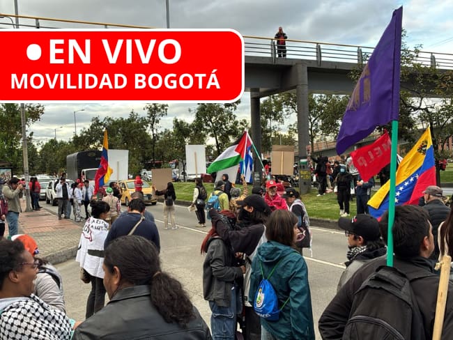 🔴EN VIVO| Manifestaciones en Bogotá bloquean Av. El Dorado, 15 de enero: TransMilenio y desvíos