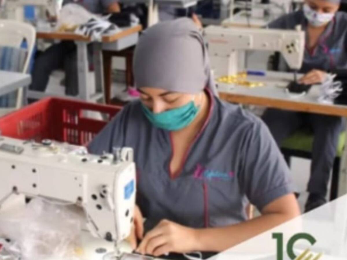 100mil tapabocas fueron fabricados por mujeres de Supía, Marmato y Riosucio