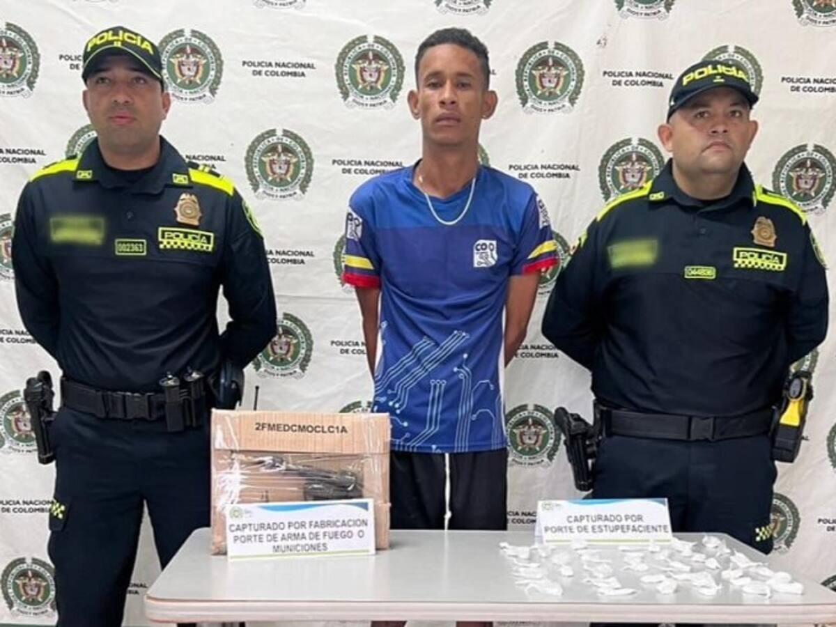 Cayó alias ‘Mantequilla’, presunto expendedor de drogas en Soplaviento, Bolívar