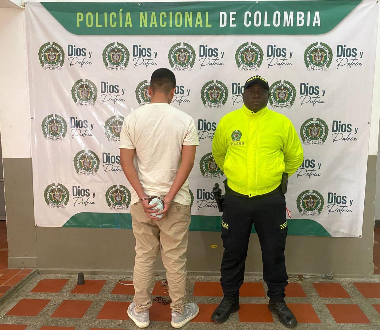 Capturaron a hombre de 20 años por abusar de una menor en Chigorodó. Foto: Cortesía.