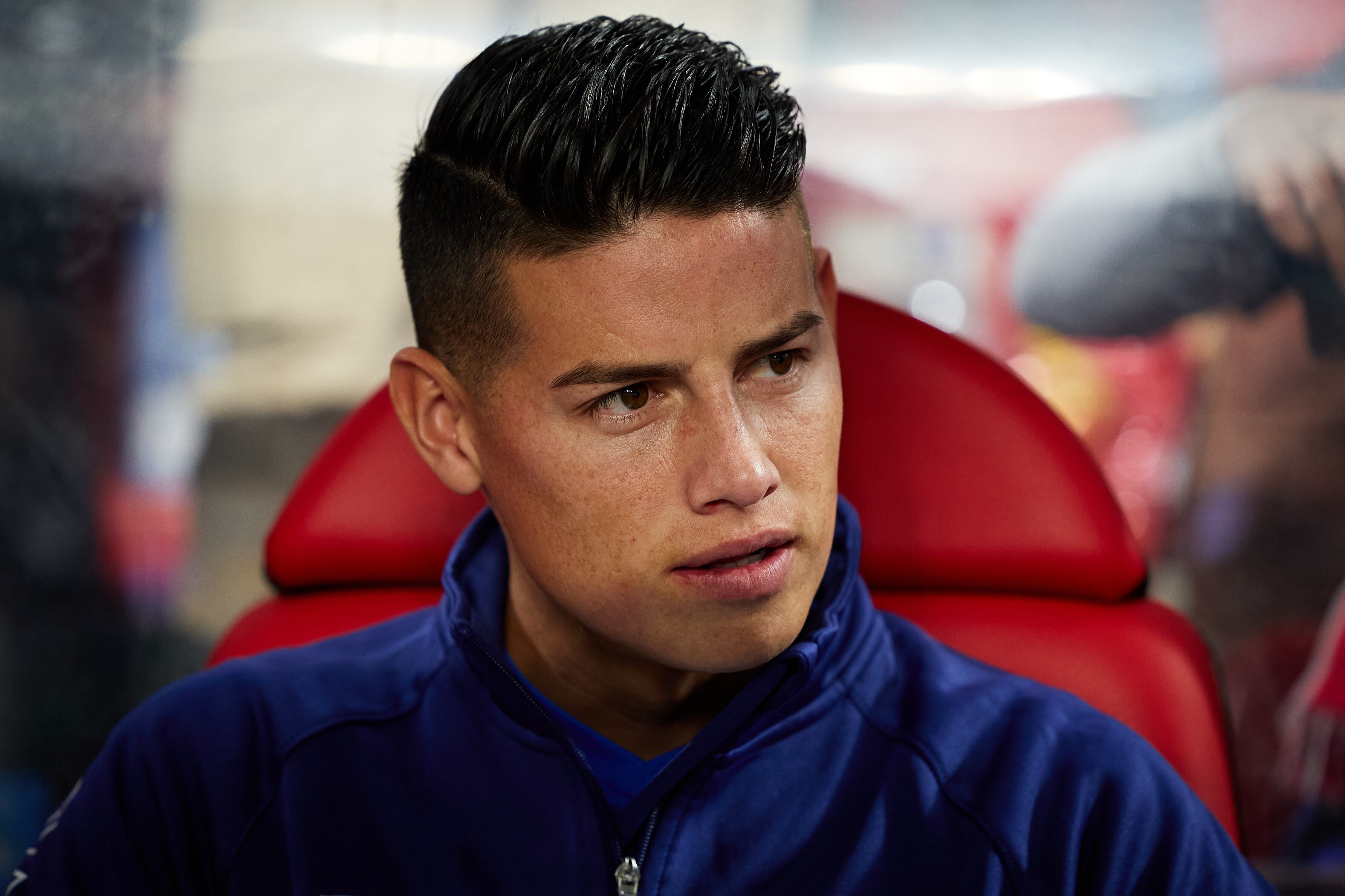 James Rodríguez en el Rayo Vallecano . (Photo by Alvaro Medranda/Quality Sport Images/Getty Images)