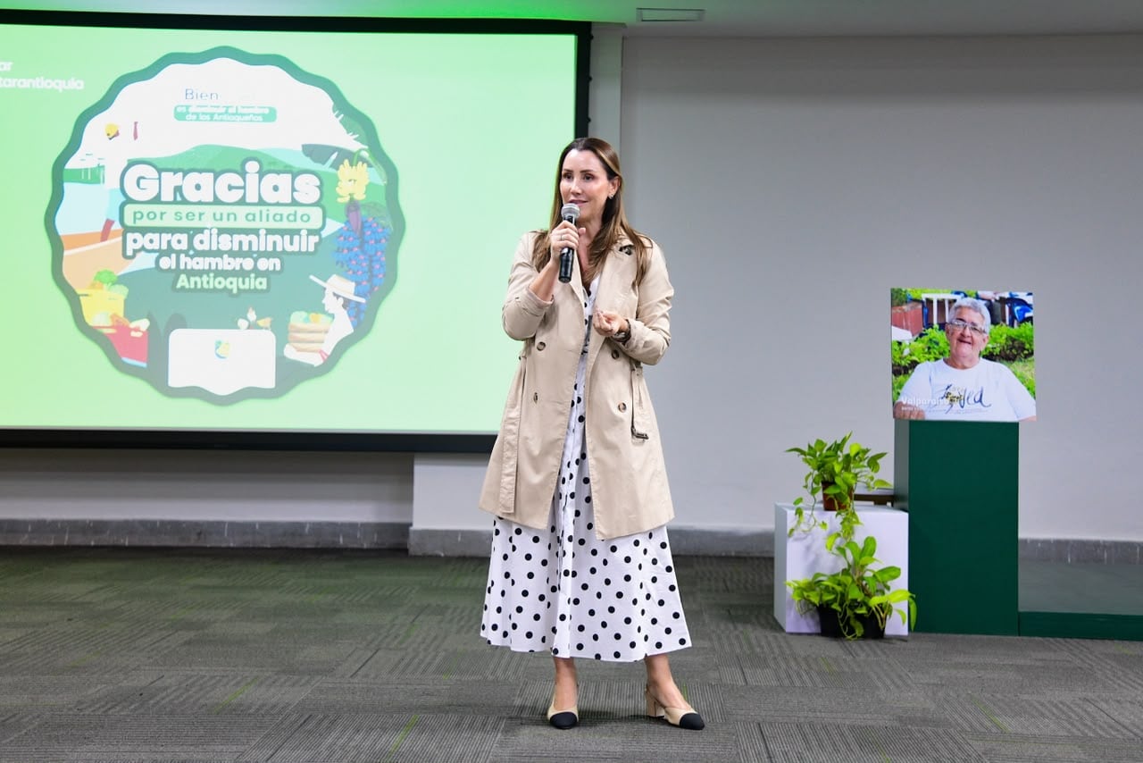 La estrategia BienEstar articula a 22 programas sociales que buscan mejorar la seguridad alimentaria. Foto: Gobernación de Antioquia.