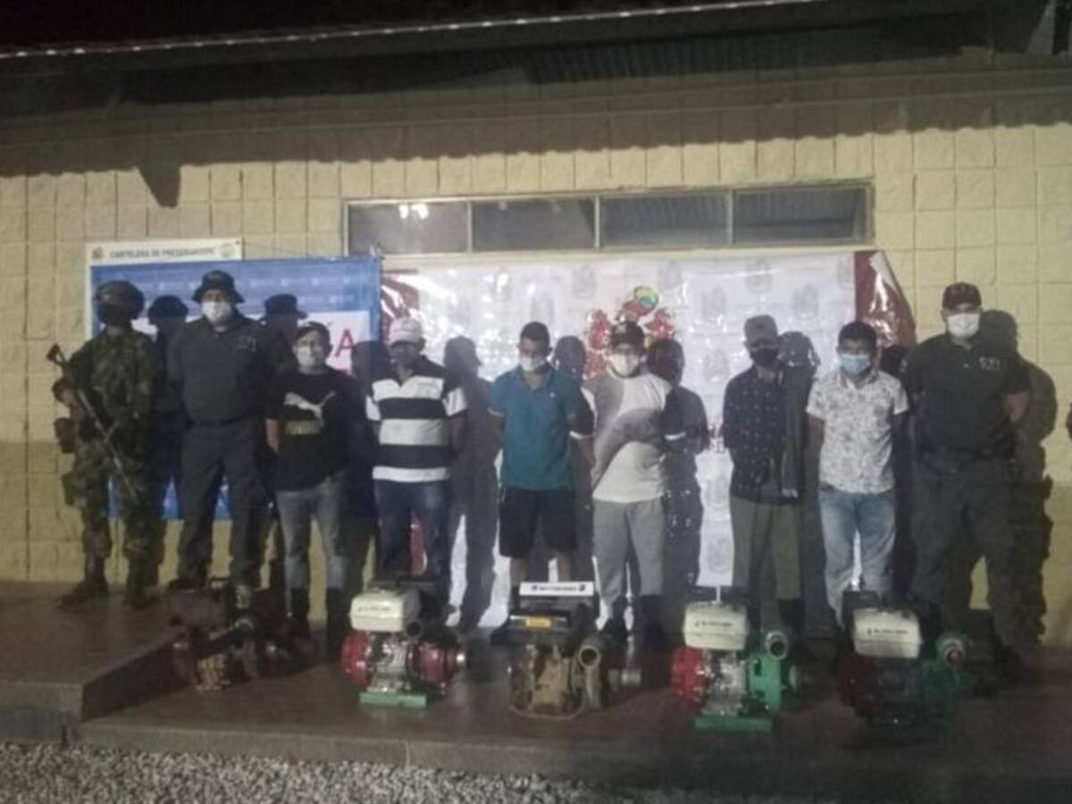 Cae una presunta red dedicada a la minería ilegal en Ciénaga, Magdalena
