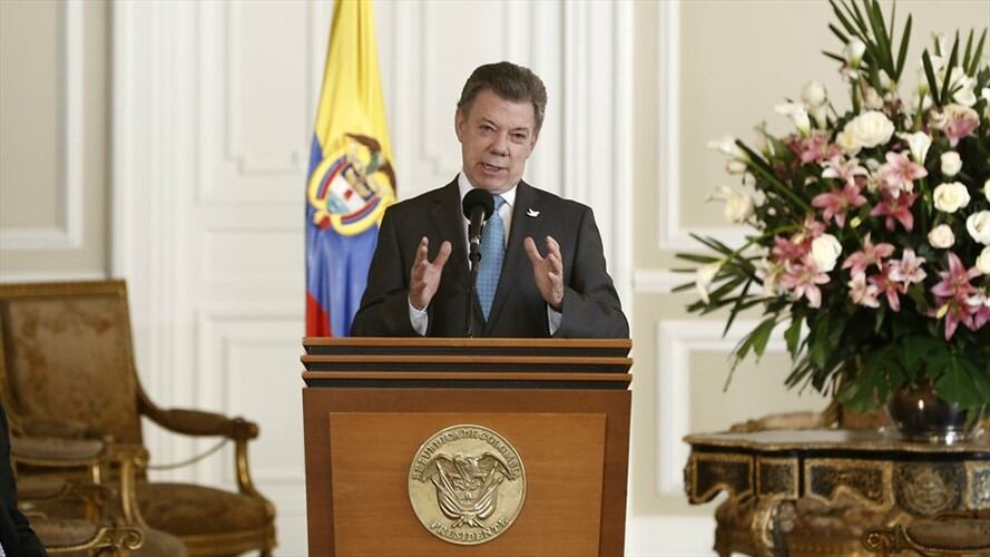 El presidente Juan Manuel Santos. Foto: Colprensa