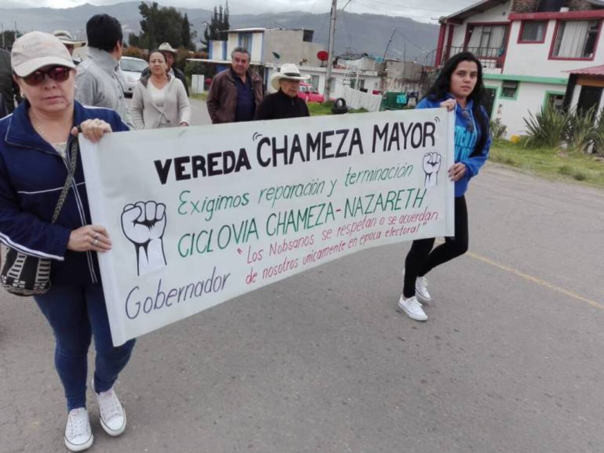 Ciclovía inconclusa a punto de convertirse en elefante blanco en Boyacá