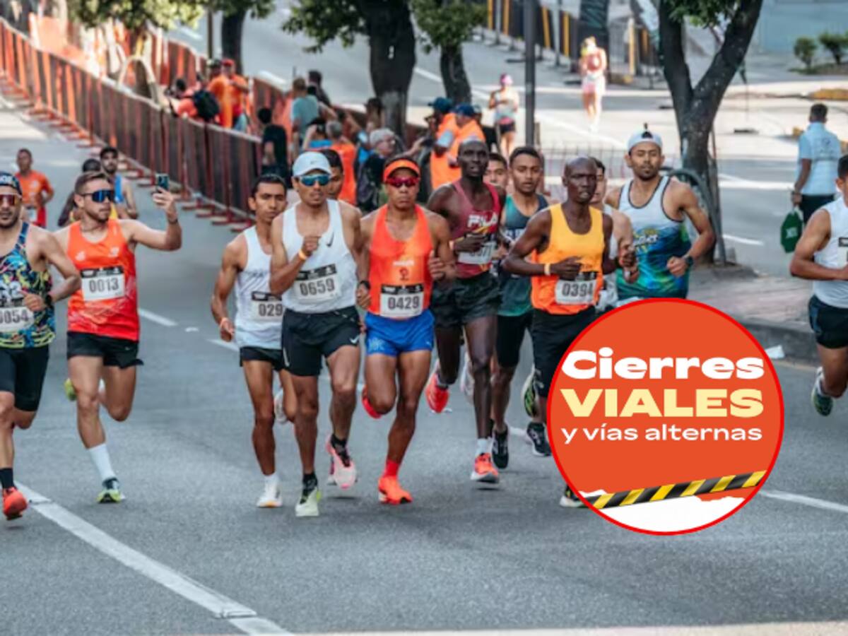 Cierres viales en Bucaramanga por la Media Maratón FCV ¿cuándo? Horarios y rutas alternas