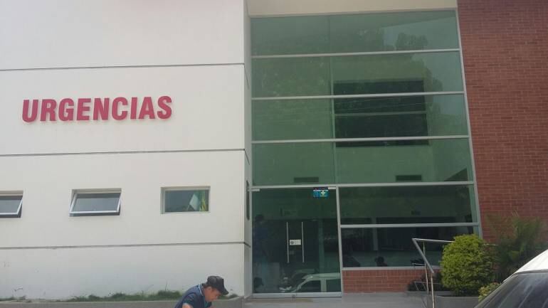 Centro de salud de Polonuevo en el Atlántico, donde inicialmente fue atendido el menor