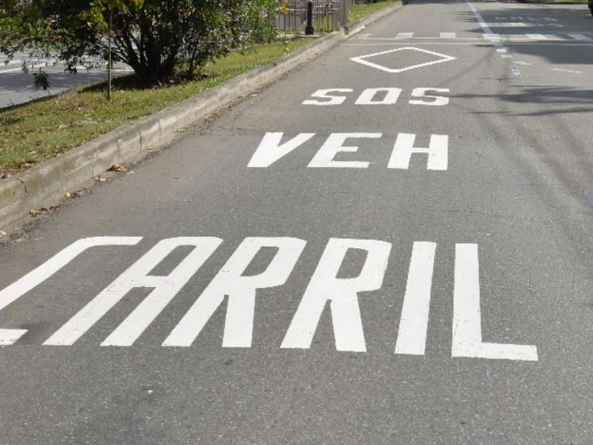 En Medellín, señalizan vías para agilizar la atención de emergencias