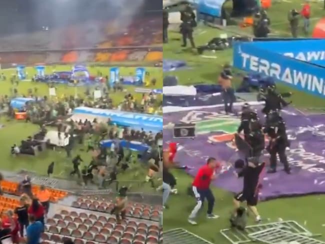Postura no puede ser cerrar el estadio: sec. Seguridad de Medellín por desmanes en final DIM-Nacional