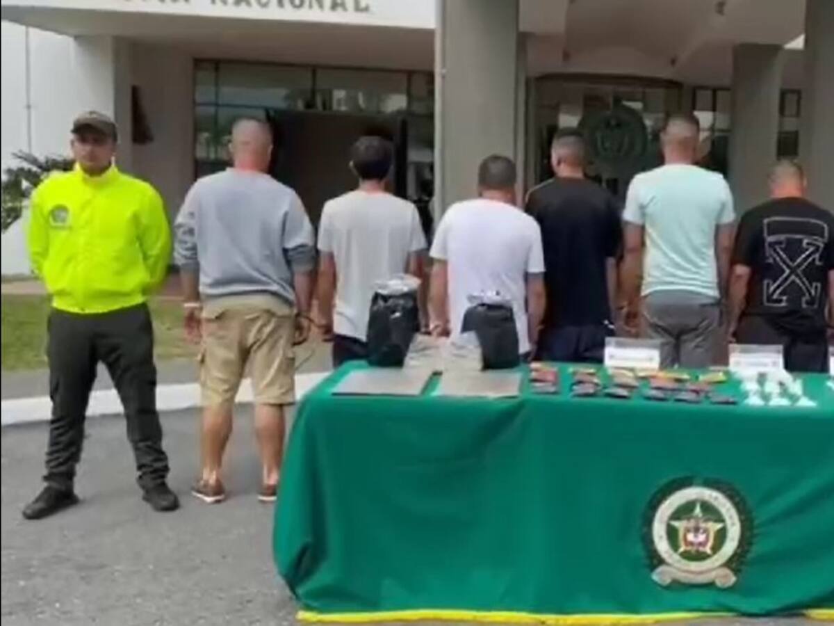 En Armenia cayó banda delincuencial que comercializaba marihuana a domicilio