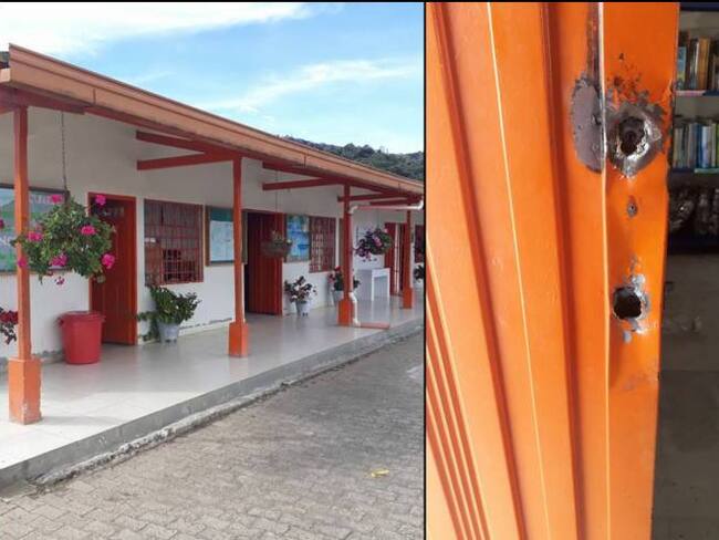 Ladrones roban equipos de escuela en La Unión, Antioquia