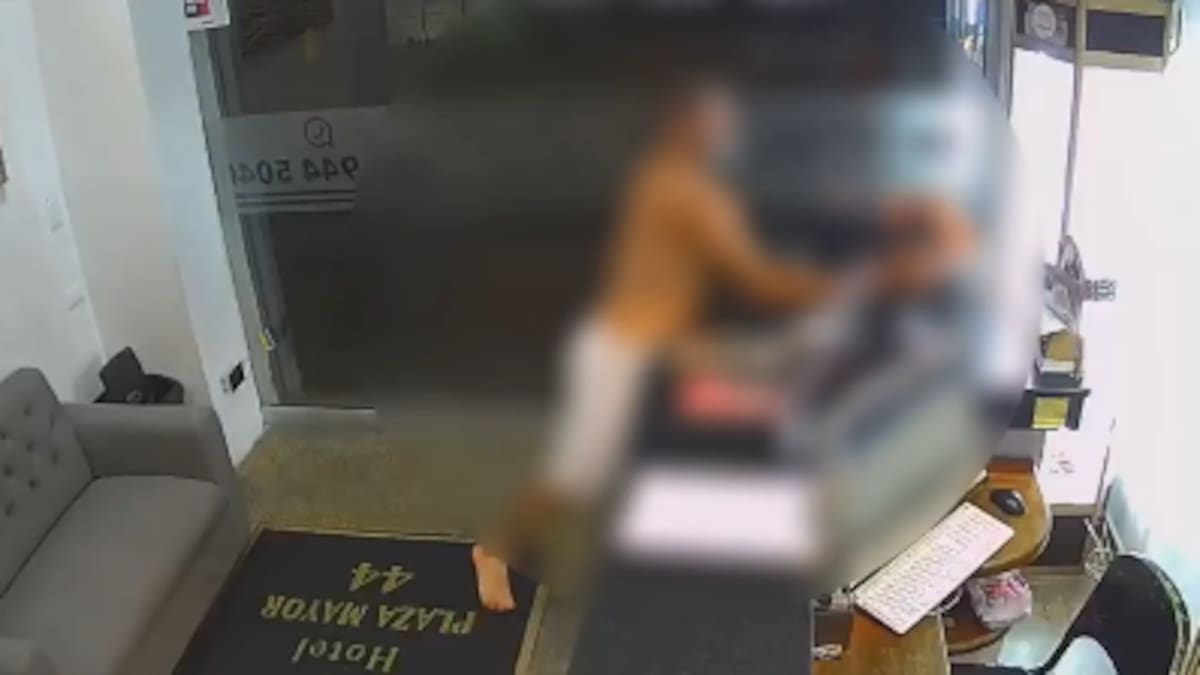 Huesped atacó a golpes a empleada de un hotel de Medellín por negarse a tener sexo