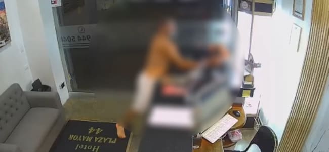 Huesped ataca a empleada de un hotel en Medellín por negarse a tener relaciones sexuales. Foto: Cortesía.