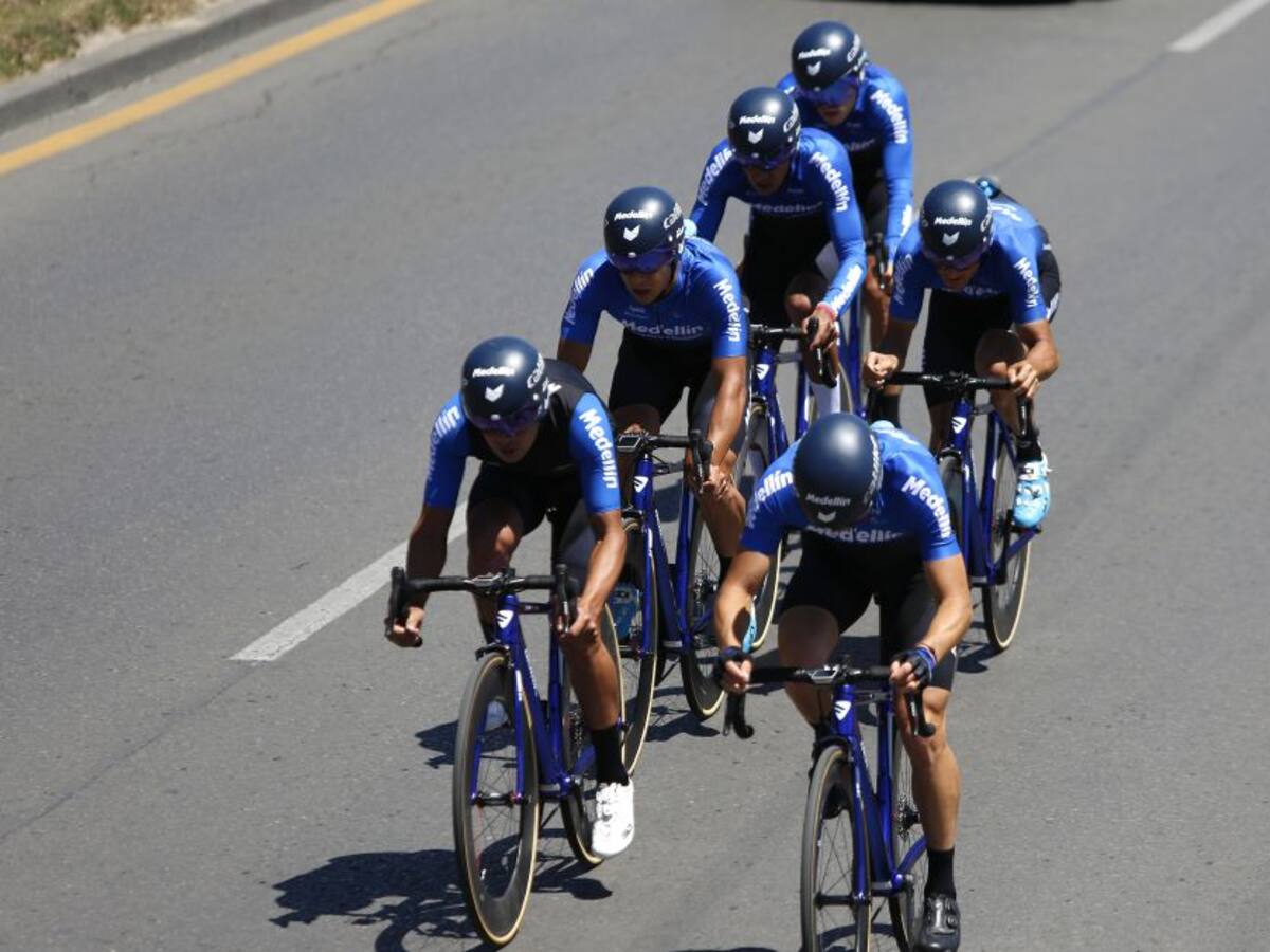 El Team Medellín con la mira puesta en la Vuelta a Asturias