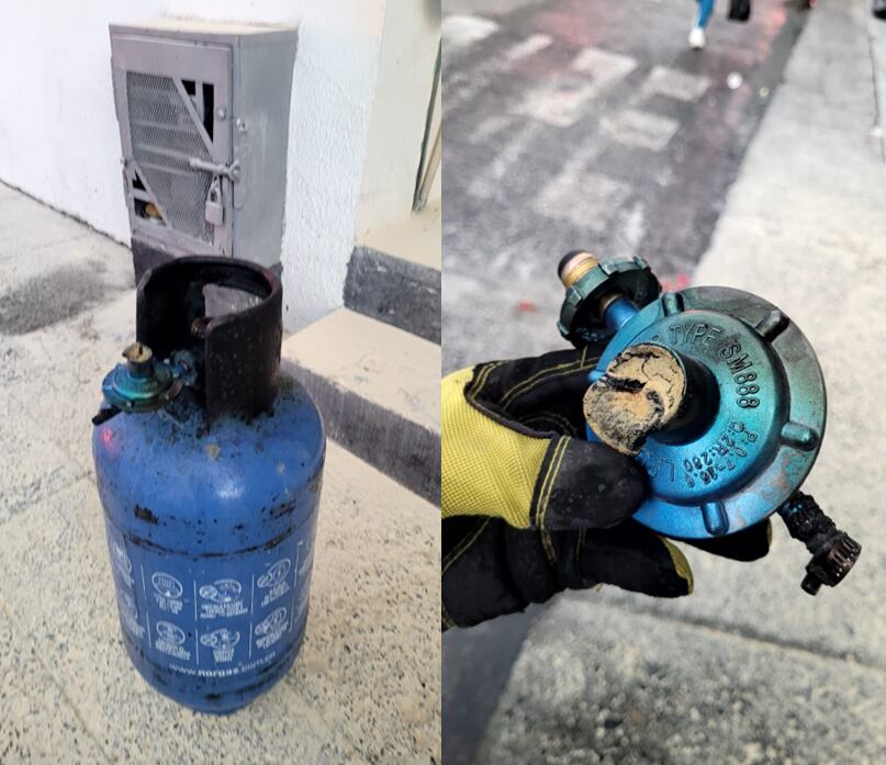 Incendios por conexiones incorrectas del gas propano - Cuerpo oficial de Bomberos de Dosquebradas.