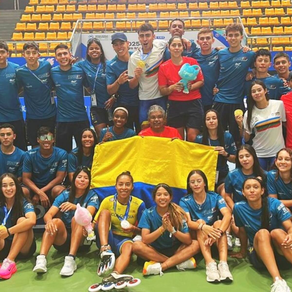 Colombia, campeón mundial de patinaje de velocidad: Así quedó la tabla de medallería