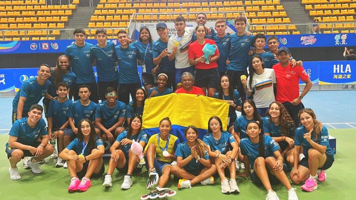 Colombia, campeón mundial de patinaje de velocidad: Así quedó la tabla de medallería