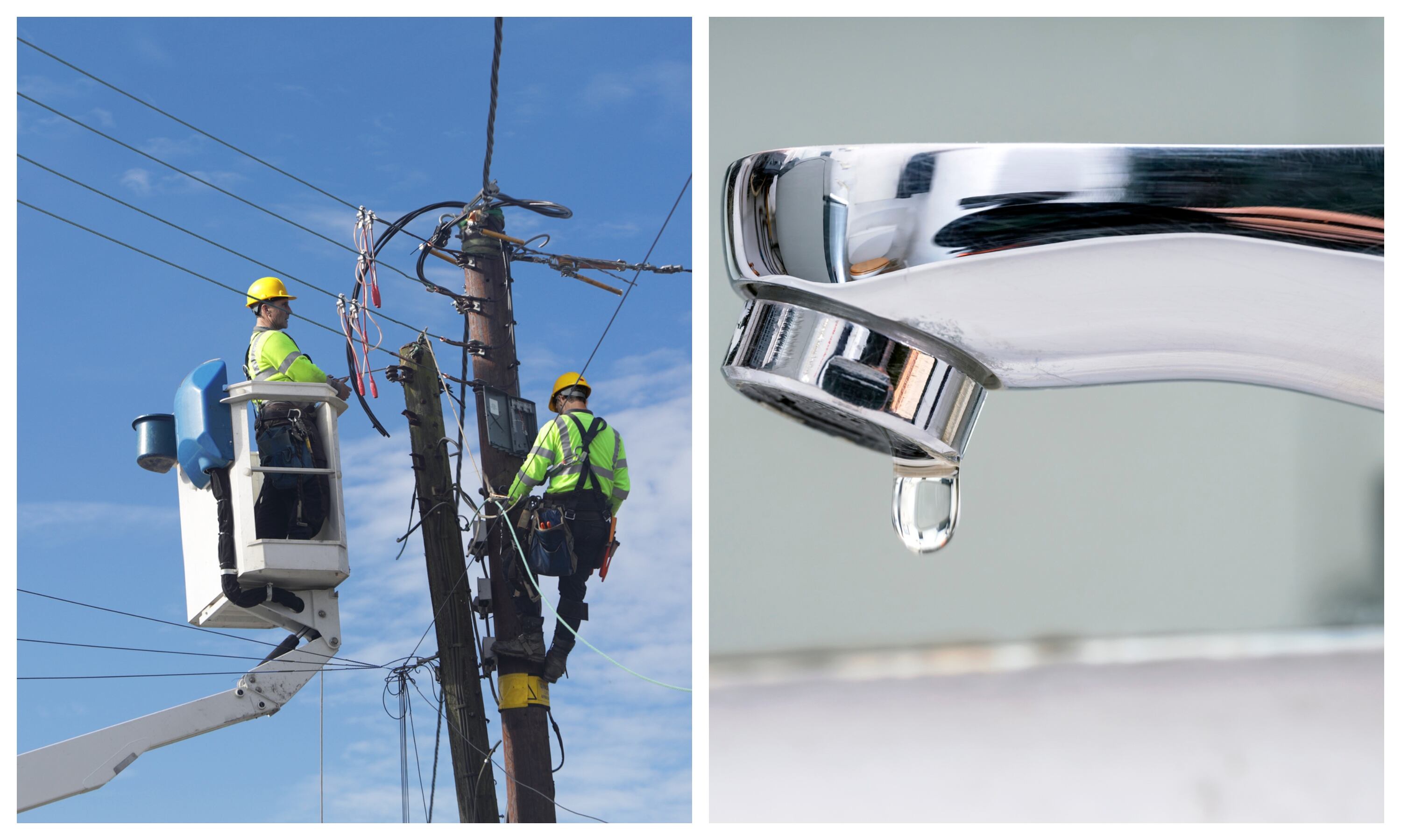 Referencia cortes de luz y agua. Foto: Getty Images