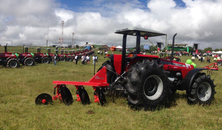 Tractores para los campesinos