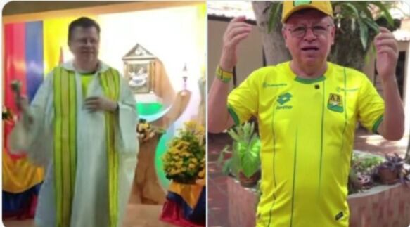 Sacerdote hincha del Bucaramanga