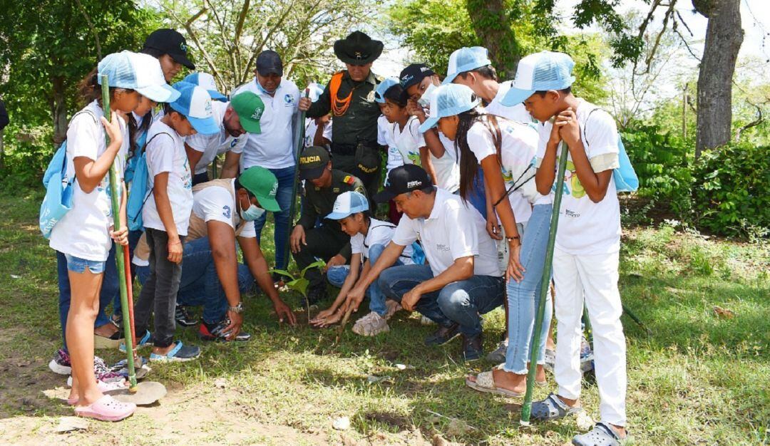 La actividad se realizó en el corregimiento de Juan Arias, jurisdicción de Magangué