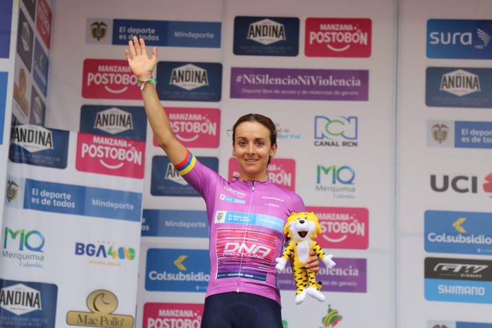 Diana Peñuela, campeona nacional de ruta 2023 / Foto: Colprensa