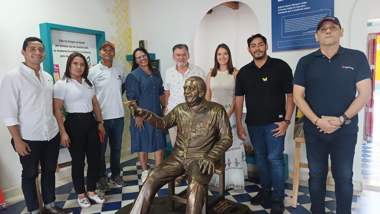 Reunión de la Fundación Pares, Fundación Gabo y Alcaldía Municipal de Aracataca