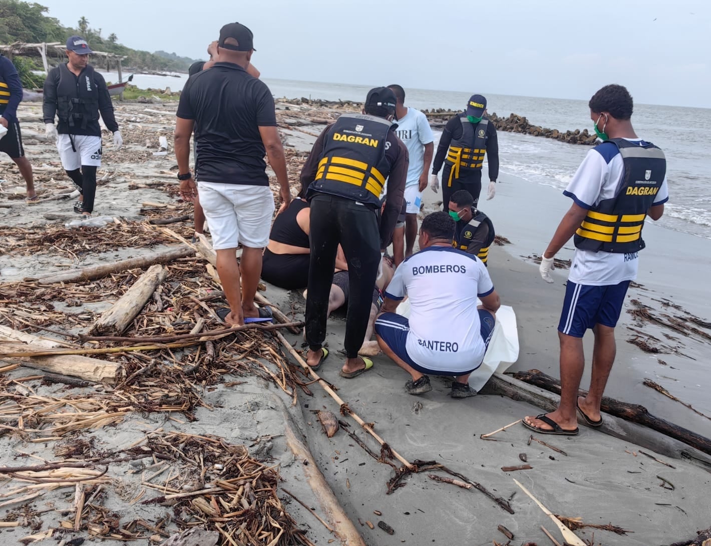Bañista rescatado sin vida del mar de Necoclí- alcaldía de Turbo