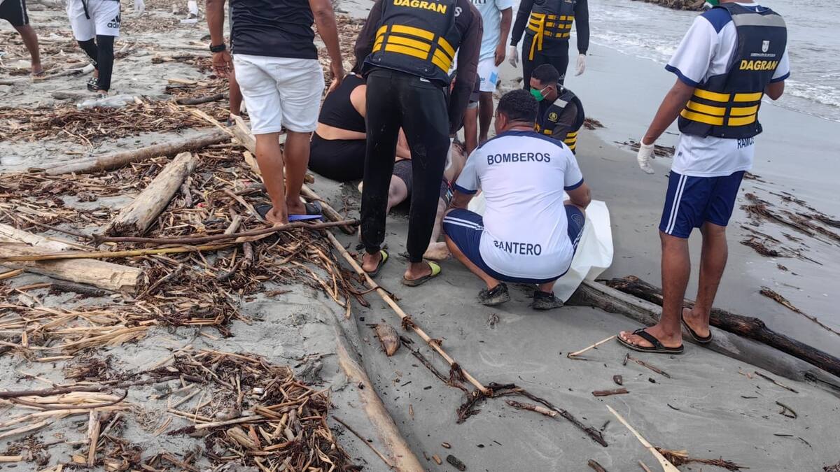 Un hombre murió ahogado en las playas del mar de Necoclí, Antioquia