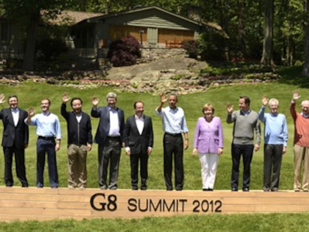 Los líderes del G8 expresan su apoyo a que Grecia permanezca en la Eurozona