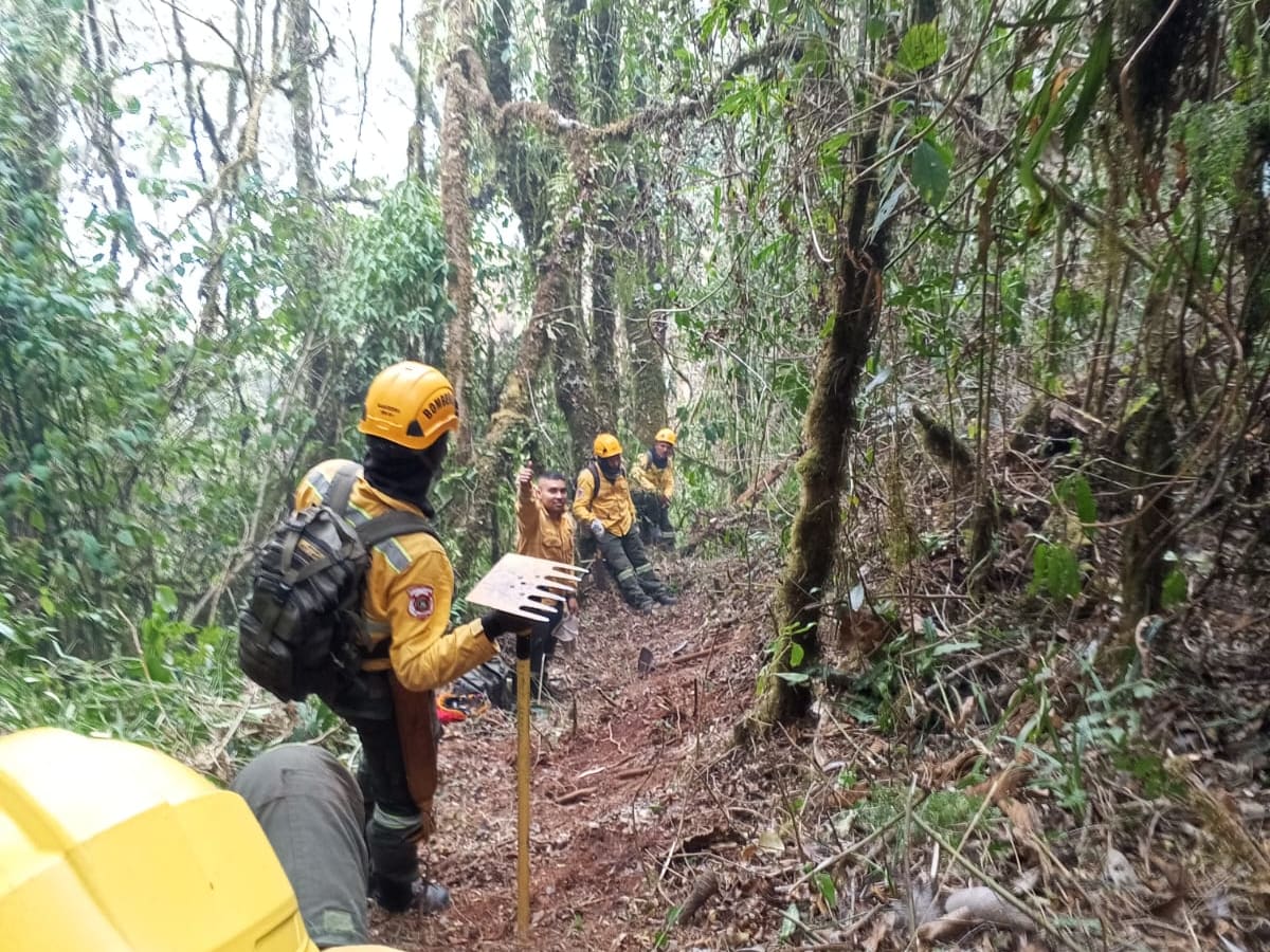 Campesinos lesionados y fincas afectadas en zona rural de Buga por incendio de más de 50 días