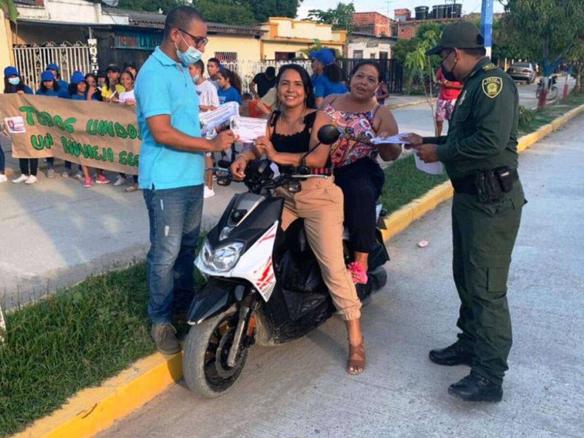 Operativos contra la inseguridad en Río Viejo, sur de Bolívar