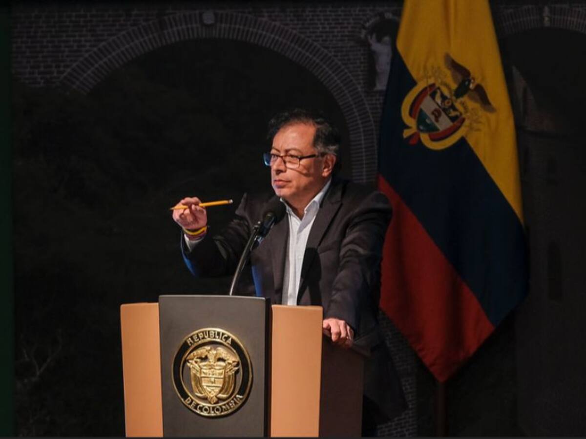 Petro destaca disminución de inseguridad durante su gobierno