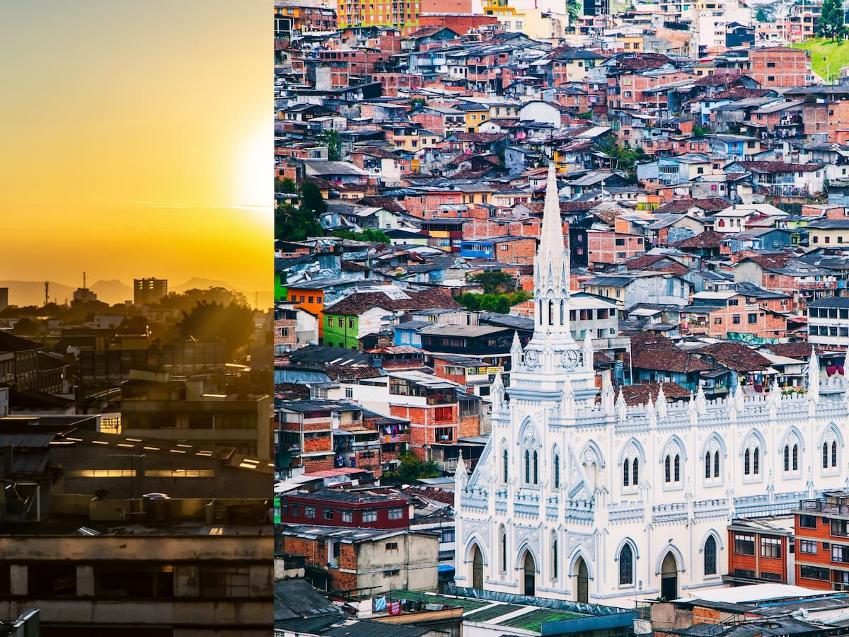 ¿Qué ciudad es más grande Ibagué o Manizales? Comparamos la población y superficie