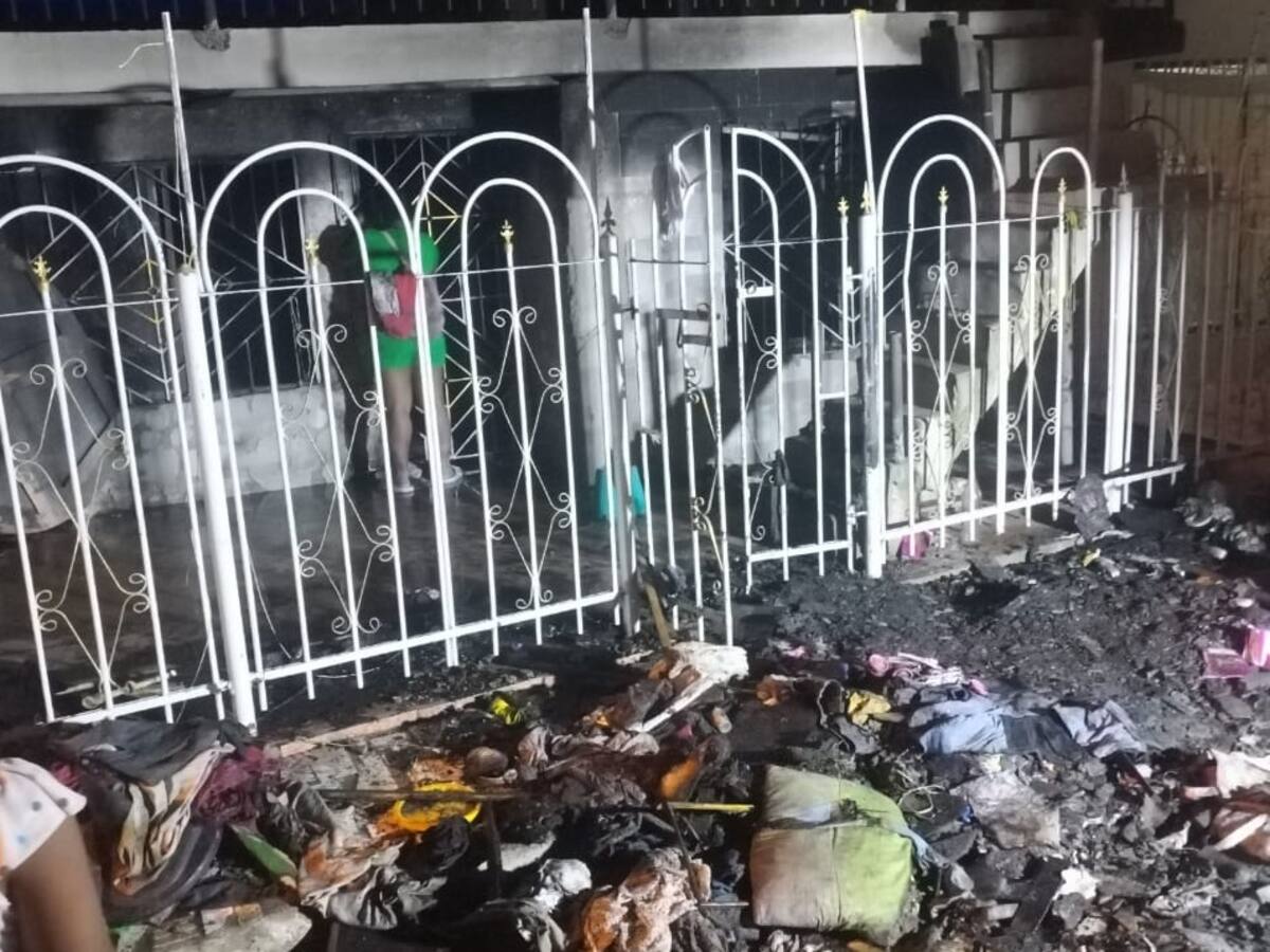 “El cuarto se prendió cuando veíamos televisión”: afectados de incendio en El Pozón