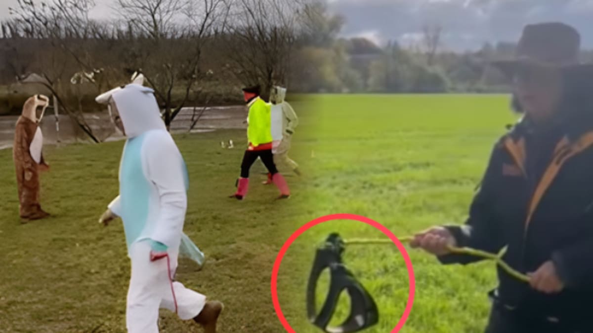 Hobby Dogging, la nueva moda en Europa en la que personas pasean “perros invisibles”