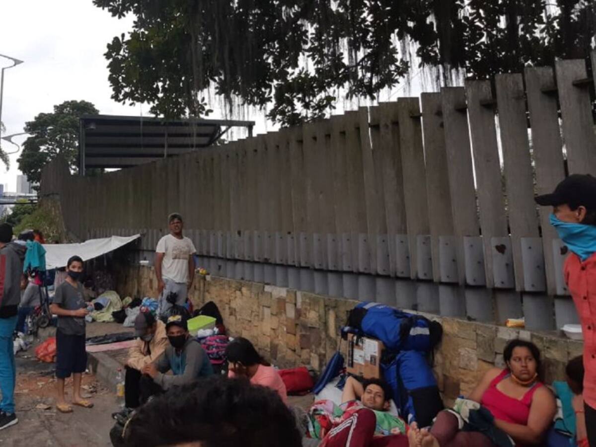 VIDEO: Venezolanos fueron desalojados del Parque del Agua