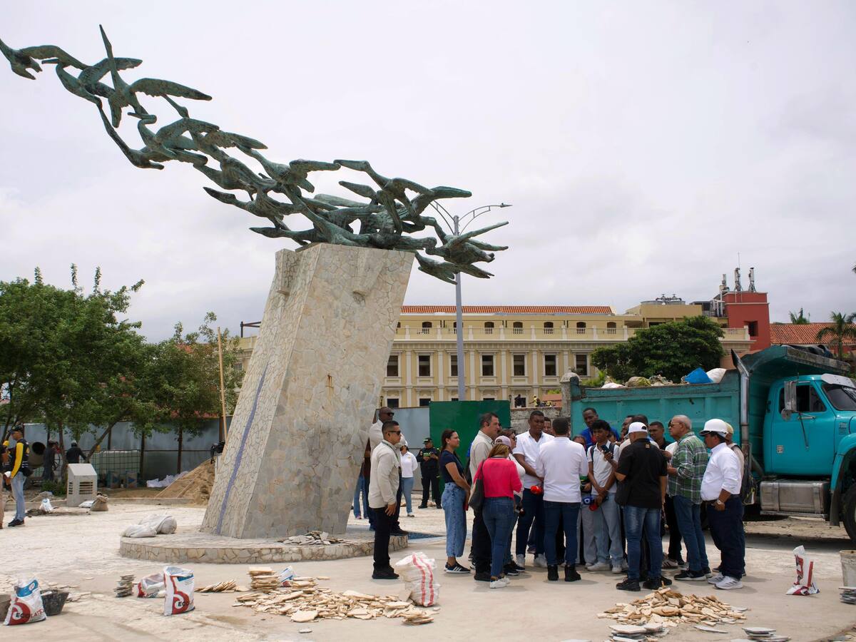 Avanza la recuperación del ‘Monumento a Los Alcatraces’ y la ‘Unión de los Océanos’