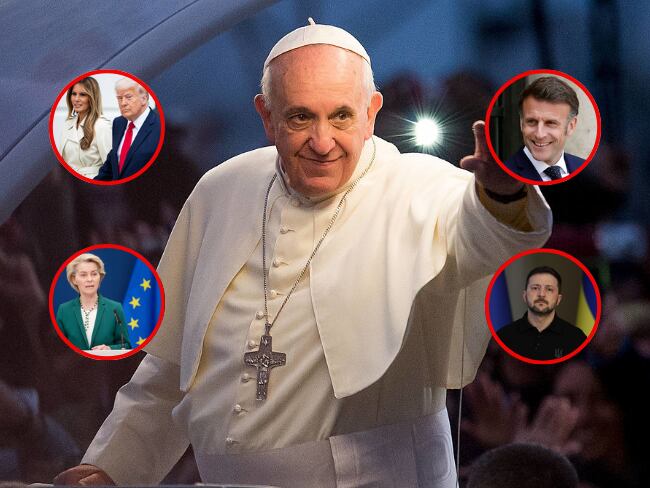 Líderes políticos confirman asistencia a funeral del papa Francisco.